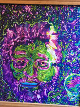 Load image into Gallery viewer, cosmic jerry embellished print BIG  24x24