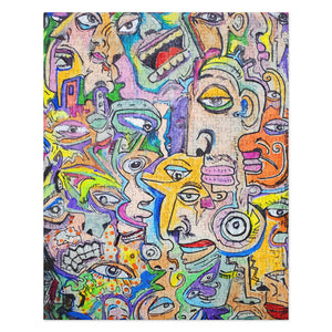 abstract faces Jigsaw puzzle