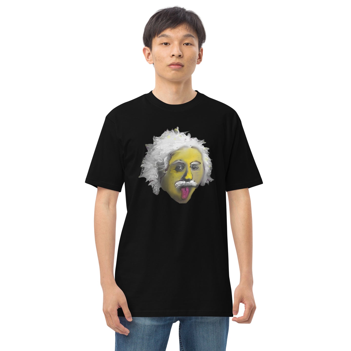 Einstein Men’s premium heavyweight tee