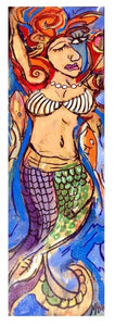 Cubist mermaid 1 17x6 "