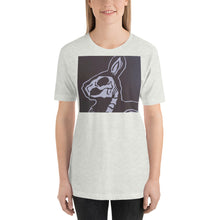 Load image into Gallery viewer, bunny skeleton print cammy herbert Short-Sleeve Unisex T-Shirt