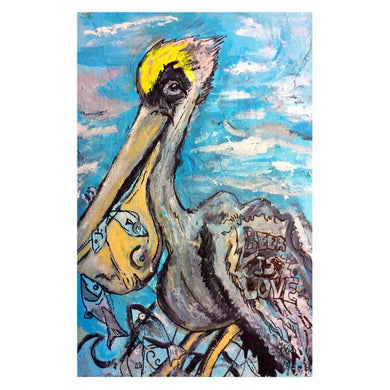 Pelican Prints signed in poly bag (frame it yourself) 11x17