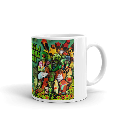 vintage style broccoli brothers mug